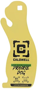 CALDWELL AR500 RIMFIRE PRAIRIE DOG TARGET 1/4 Inch YELLOW | 661120750512