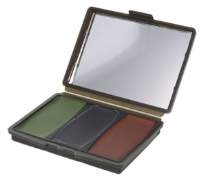 HS FACE PAINT WOODLAND CAMO COMPAC - GREEN, BLACK, BROWN | 021291002603