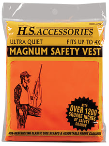 HS ORANGE SAFETY VEST SUPER QUIET 4XL | 021291020027