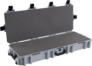 PELICAN VAULT TACTICAL RIFLE CASE W/ WHEELS/FOAM 44 Inch GRAY | 019428156381