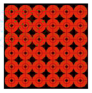 B/C TARGET SPOTS 360-1 Inch | 029057339017