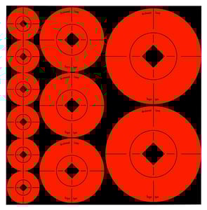 B/C TARGET SPOTS ASSORTMENT 1 Inch-60/2 Inch-30/3 Inch-20 | 029057339284