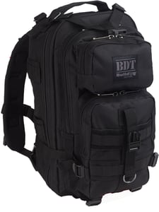 BULLDOG COMPACT BACKPACK BLACK W/ MOLLE | 672352010640