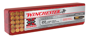 WINCHESTER SUPER-X 22LR 40GR PP-HP 1280FPS 100RD 20BX/CS  | .22 LR | 020892101944
