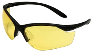 HOWARD LEIGHT VAPOR II GLASSES BLACK FRAME/AMBER LENS | 033552015369