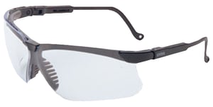 HOWARD LEIGHT GENESIS GLASSES BLACK FRAME/CLEAR LENS | 033552035701