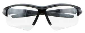 HOWARD LEIGHT ACADIA GLASSES BLACK FRAME/CLEAR LENS | 033552022145