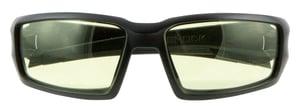 HOWARD LEIGHT HYPERSHOCK GLASSES BLACK FRAME/AMBER LENS | 033552022213