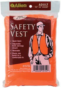 ALLEN ORANGE HUNTING VEST ADULT 38-48 Inch | 026509157526