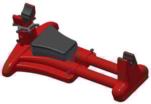 MTM K-ZONE SHOOTING REST RED | 026057361420