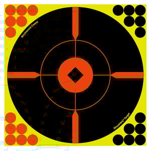 B/C TARGET SHOOT-N-C 12 Inch CROSSHAIR BULLS-EYE 5 TARGETS | 029057340150