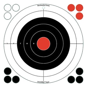 B/C TARGET STICK-A-BULL 12 Inch BULLS-EYE 5 TARGETS | 029057339123