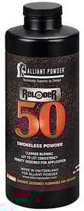 ALLIANT POWDER RELODER 50 1LB CAN 10CAN/CS | 008307110019
