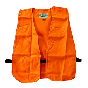 HS ORANGE SAFETY VEST SUPER QUIET ONE SIZE MEDIUM-3XL | 021291020003