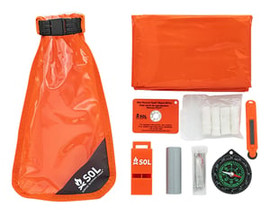 ARB SOL SCOUT SURVIVAL KIT W/ DRY BAG, MIRROR,SPARKER  MORE | 707708217272