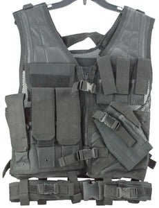 NCSTAR TACTICAL VEST MED-2XL BLK | 814108014025