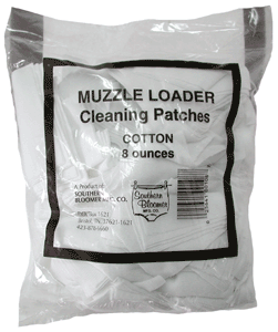 SOUTHERN BLOOMER MUZZLELOADER CLEANING PATCH 225-PACK | 025641001087