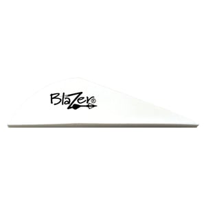 BOHNING BLAZER VANES 2 Inch SOLID WHITE 100PK | 010847220233