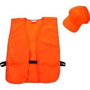 ALLEN HAT  VEST COMBO BLAZE ORANGE VEST M-XL HAT FITS MOST | 026509175551