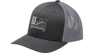 BROWNING CAP ELK RIDGE 110MESH BACK REC PATCH BLACK/GRAY | 023614996620