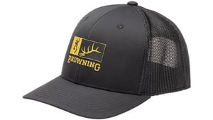 BROWNING CAP ELK RIDGE 110MESH BACK REC PATCH BLACK/GOLD | 023614996613