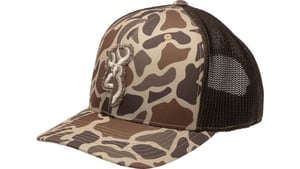 BROWNING CAP FLASHBACK 110MESH BACK REC PATCH TAN CAMO | 023614996743