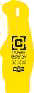 CALDWELL AR500 PRARIE DOG TRGT 3/8 Inch  AR500 STEEL YELLOW | 661120747468