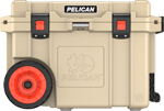 PELICAN COOLERS IM 45 QUART ELITE TAN W/ WHEELS | 825494067625