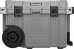 PELICAN COOLER IM 45 QUART W/ HEAVY DUTY WHEELS GRAPHITE | 825494070755
