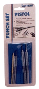 LYMAN PISTOL PUNCH SET 5 PUNCHES | 011516812711