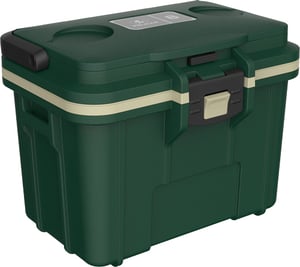 PELICAN COOLERS IM 8 QUART HUNTER GREEN/TAN W/ICE PACK | 019428186043