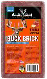 ANTLER KING SWEET APPLE BUCK BRICK MINERAL 4 | 747101000231