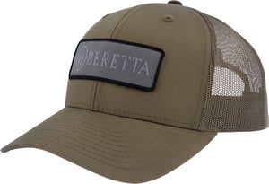 BERETTA CAP SDY TRUCKER RECT PATCH MESH BACK DARK GREEN | 082442941615