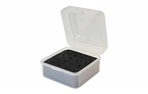 MTM MECHANICAL BROADHEAD CASE HOLDS 16 BROADHEADS CLEAR | 026057851167