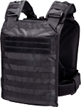 BULLETSAFE TACTICAL PLATE CARRIER BLACK OSFM | 812495029691