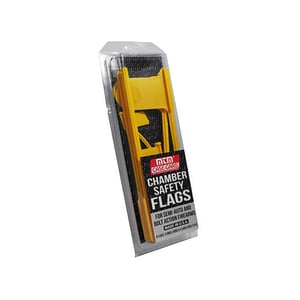MTM PISTOL  RIFLE CHAMBER INDICATOR FLAGS 8-PACK YELLOW | 026057360171