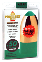 CVA POWERBELT BULLETS AERO TIP 50 CALIBER 245GR 50-COUNT | 043125025893