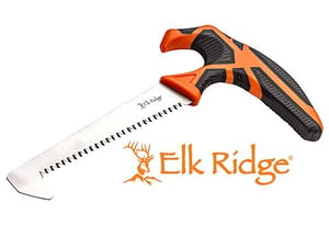 MC ELK RIDGE TREK 5 Inch T-HANDLE SAW WITH SHEATH BLK/ORG/SS | 805319431329