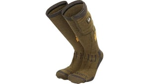MUDDY NUCLEUS HEATED SOCKS BROWN CLAY MEDIUM/LARGE | 888151071403
