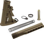 UTG STOCK ASSEMBLY AR-15 FDE 6 POSITION MIL-SPEC | 4717385550643
