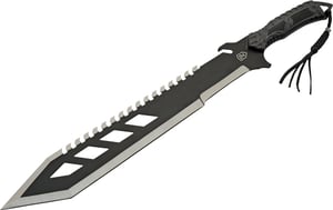 SZCO SIERRA ZULU TRIDENT MACHETE 17.75 Inch BLADE 24 Inch OAL | 801608156065
