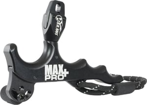 T.R.U. BALL RELEASE MAX PRO HAND HELD 4-FINGER THUMB BLACK | 611254017111