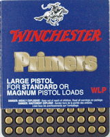 WINCHESTER PRIMERS LARGE PISTOL 5000 PACK CASE | 00020892300187