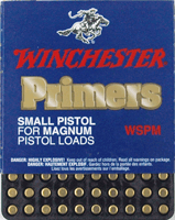 WINCHESTER PRIMERS SMALL PISTOL MAGNUM 5000 PACK CASE | 00020892300194