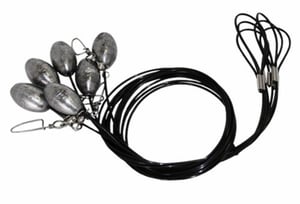 ZINK DECOY TEXAS RIG 36 Inch 4OZ WEIGHT 6 PACK | 082271001559