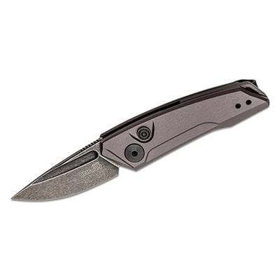 Kershaw Launch 9 BW/PL 1.9 Inch Drop point CPM154 Gray Aluminum Handle  MGE Exclusive | 087171061566