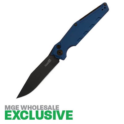 Launch 7 Blue Scales/Blk FRN Spacer BL/PL CPM154 3.75 Inch  MGE Exclusive | 087171055428