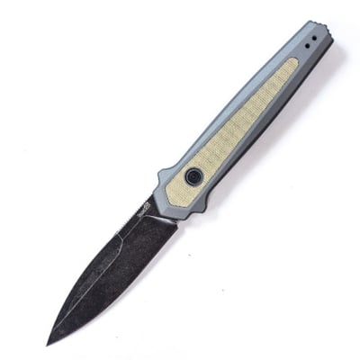 Kershaw Launch 15 BW/PL 3.5 Inch ALUM GRY MICARTA OLV/CPM MAGNACUT BW ALUM GRY MICARTA OLV/CPM MAGNACUT BW | 087171065632