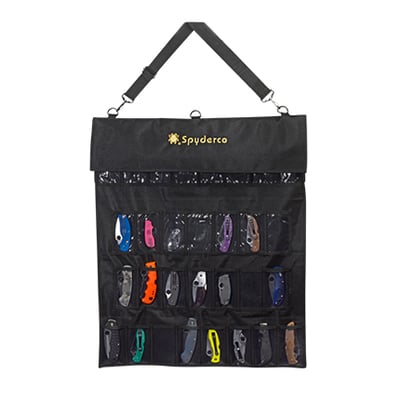 SPYDERCO SPYDERPAC LARGE 30 POCKET TRAVEL CASE | 716104400102