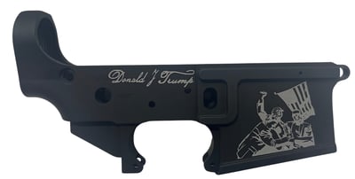 MENKE INDSTRY BILLET LWR RCVR MULTI BLK TRUMP EXCLUSIVE | 756542284100
